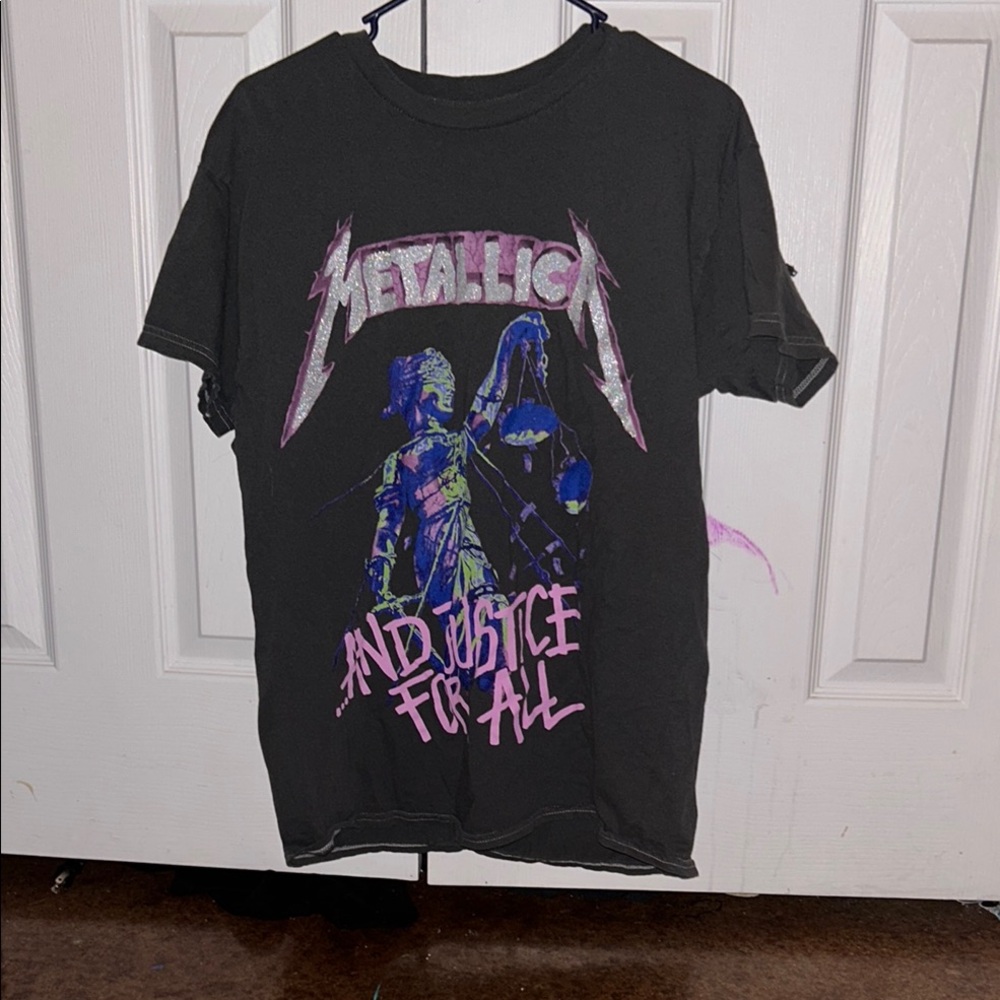 Metallica Black Graphic T-Shirt